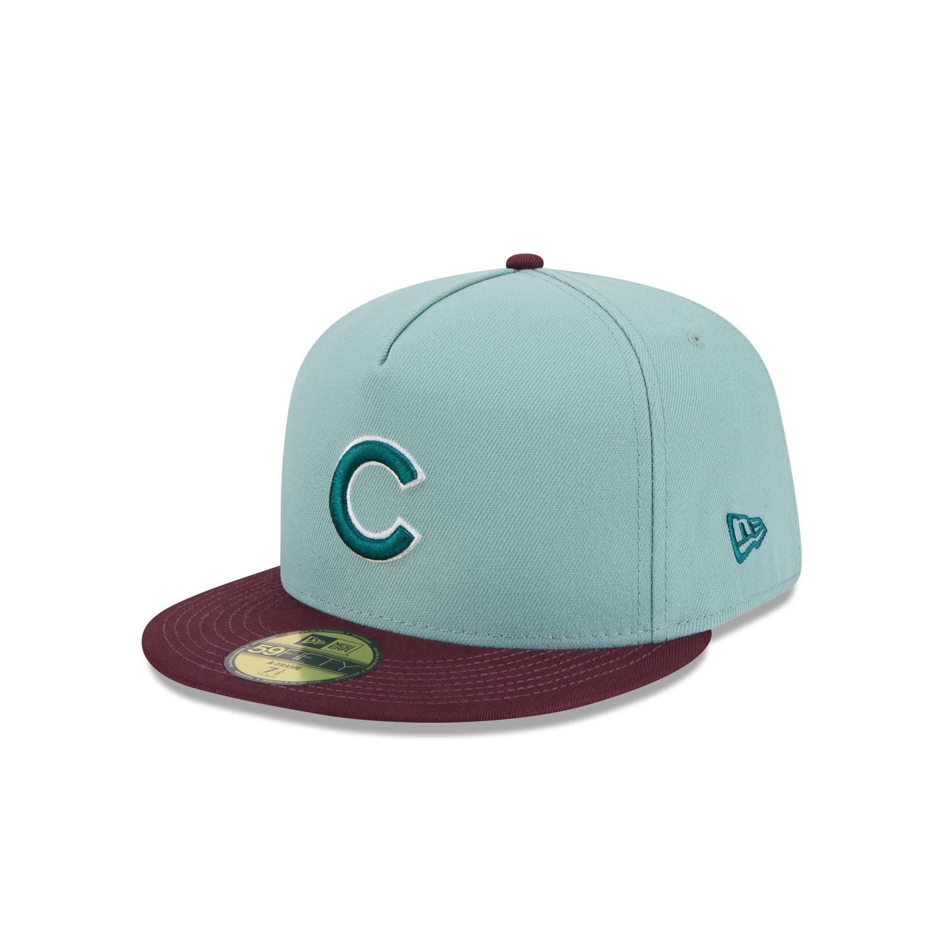 Chicago Cubs Beach Kiss Blue 59FIFTY A-Frame Fitted Hat