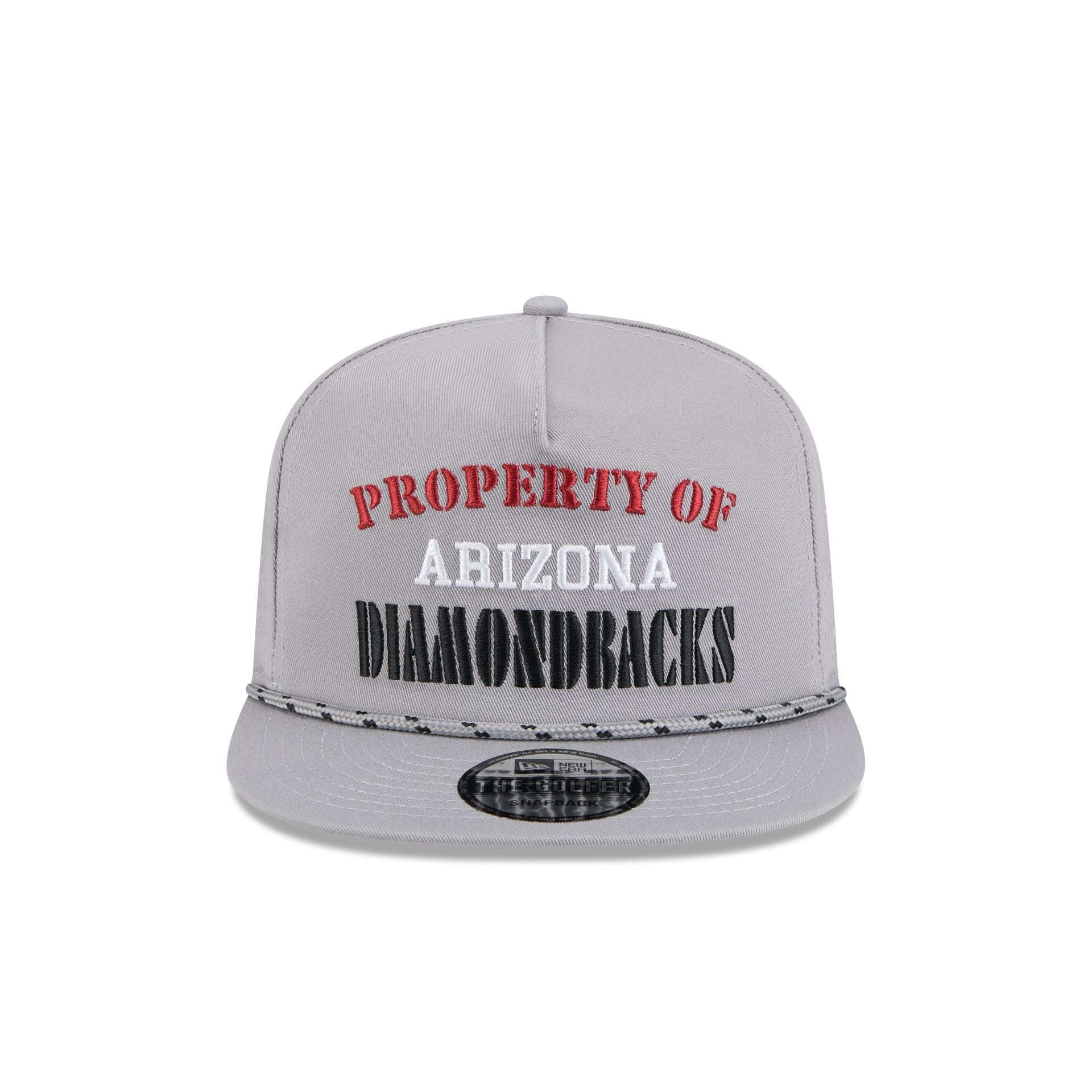 Arizona Diamondbacks Vintage Gray Rope Golfer Hat
