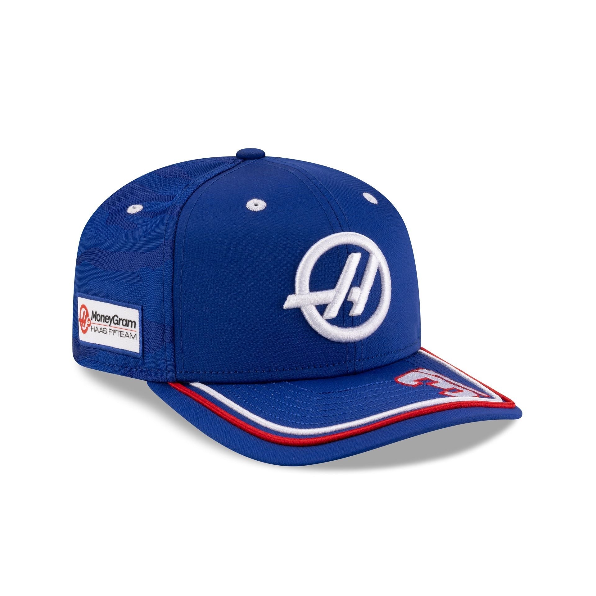 2025 Silverstone Race Special MoneyGram Haas F1 Team Esteban Ocon 9SEVENTY Stretch-Snap Hat